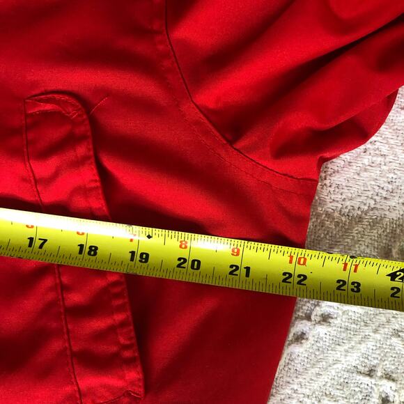 VTG Pacific Trail Red Jacket Womens Large Made in Korea Plaid Lined Outdoor Coat - Picture 16 of 16